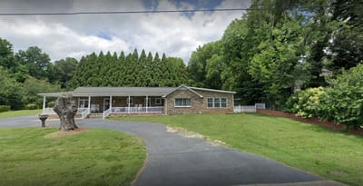Exterior view of an assisted living facility
