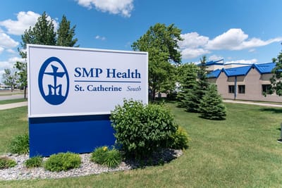Facility sign for SMP Health - St. Catherine South