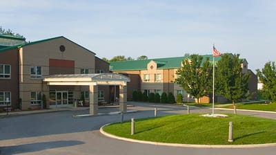Exterior view of the Schofield Residence Nursing Facility