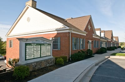 Exterior view of Spring Ridge Senior Apartments building
