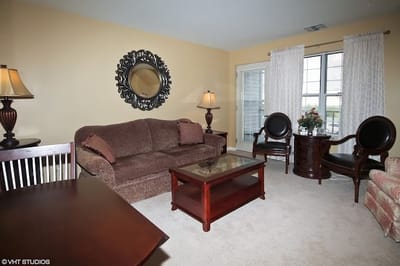 Cozy common area with seating and decor