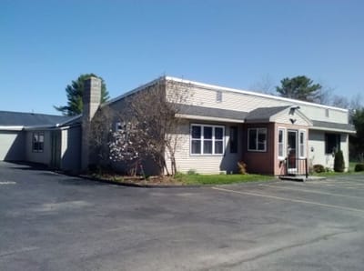 Exterior view of a senior living facility