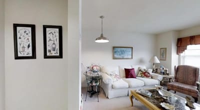 Cozy living space within the facility