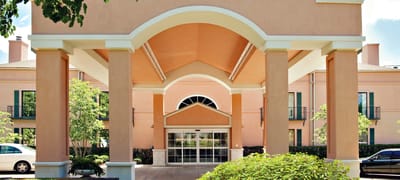 Entrance of The Orchards assisted living facility