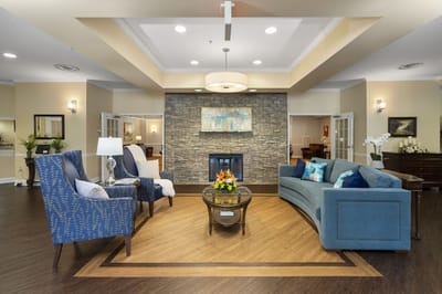Interior common area with seating and decor