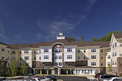 Exterior view of Victoria Park at Edgewater building.