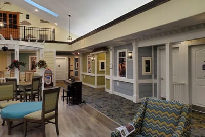 Interior view of the facility's common area