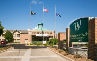 Exterior view of the Windemere Park Senior Community