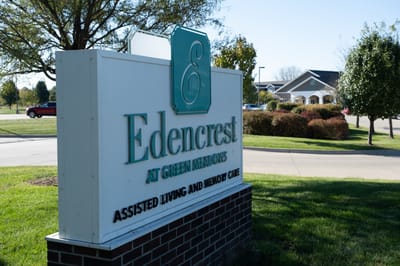 Facility sign for Edencrest at Green Meadows
