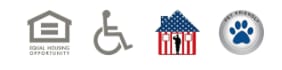Various logos for housing and accessibility programs
