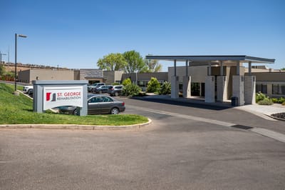 Exterior view of St. George Rehabilitation facility