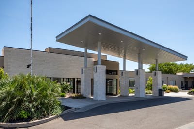 Exterior view of St. George Rehabilitation entrance