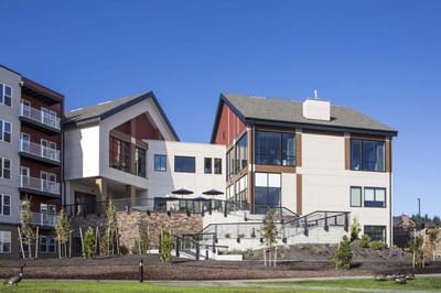 Exterior view of Penrose Harbor building