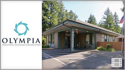 Exterior view of Olympia Transitional Care and Rehabilitation building