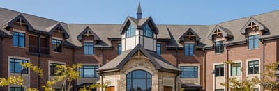 Exterior view of the Presbyterian Village Athens building