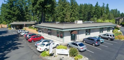 Aerial view of the Olympia Transitional Care and Rehabilitation facility