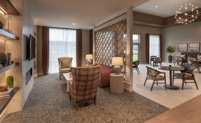 Interior common area with seating and decor