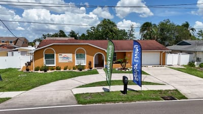 Front exterior of Ocean Breeze Assisted Living Facility