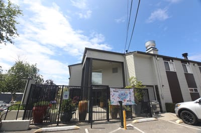 Front entrance of the Cascade Park Gardens facility