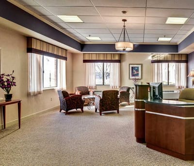 Interior common area with seating