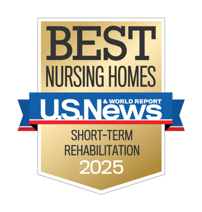 Award badge for best nursing homes 2025