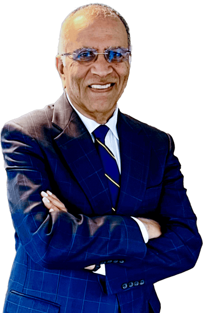 A professional man posing in formal attire