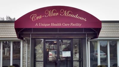 Front entrance of Cra-Mar Meadows facility