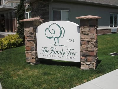 Sign for The Family Tree Assisted Living