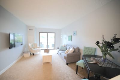 Cozy living room with comfortable furniture