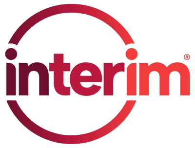 Company logo on a white background