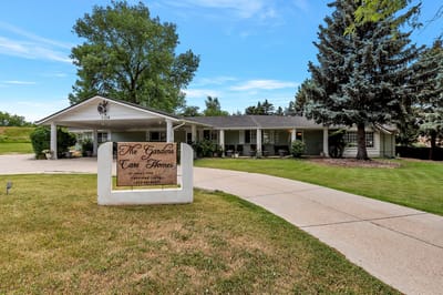 Exterior view of The Gardens Care Homes entrance