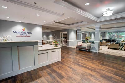 Interior view of Magnolia Place reception area
