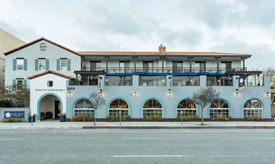 Exterior view of a senior living facility