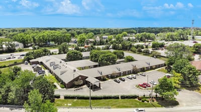 Aerial view of Rittenhouse Village At Portage
