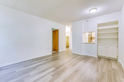Interior view of a room in a senior living facility