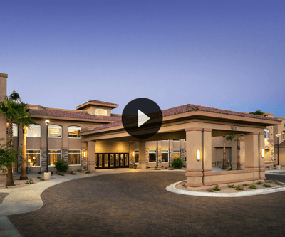 Exterior view of MorningStar Senior Living at Golden Ridge
