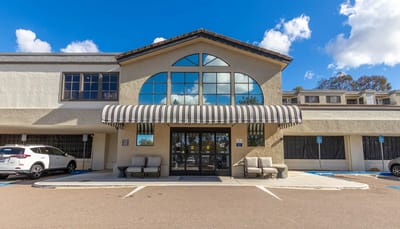 Exterior view of Pacifica Senior Living Poway facility