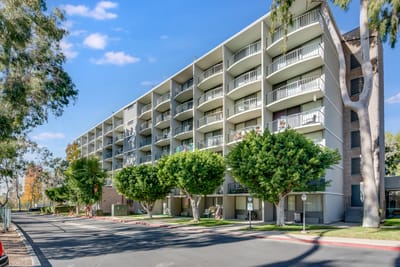Exterior view of West Park Senior Living building