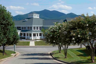 Exterior view of the Friendship Retirement Community building