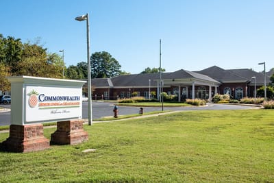 Exterior view of Commonwealth Senior Living at Cedar Manor