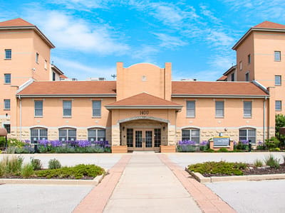 Exterior view of Wilson Commons facility