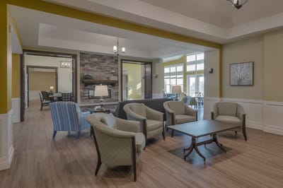 Cozy common area with comfortable seating
