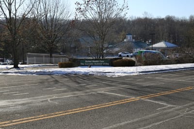 Exterior view of Bethel Health Care sign and building