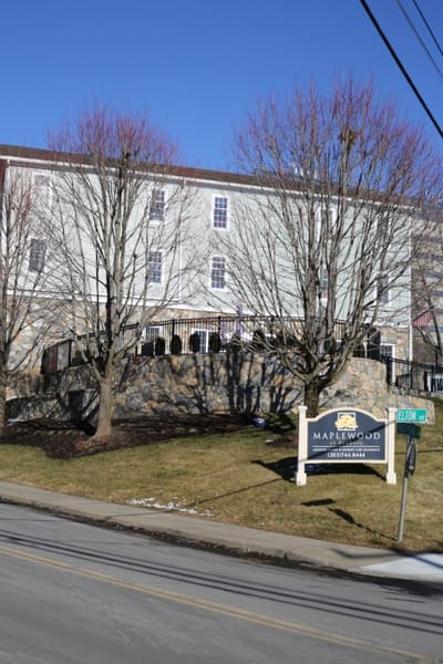 Exterior view of Maplewood at Danbury facility