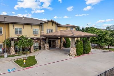 Exterior view of Parkview in Frisco facility entrance