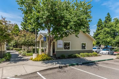 Exterior view of the Vacaville Memory Care office