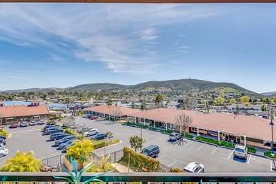 Aerial view of the facility exterior and surrounding area