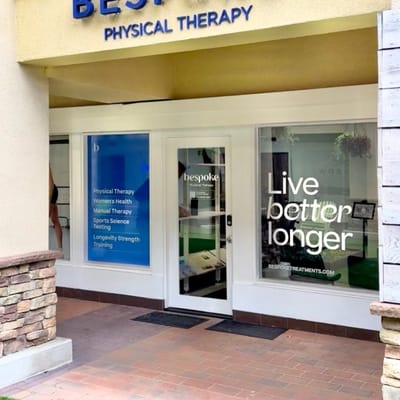 Entrance of Bespoke Treatments Physical Therapy