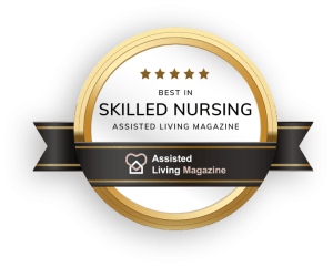 Abbotsford Health Care Center, Nursing Home in Abbotsford, WI — Award badge for best skilled nursing facility