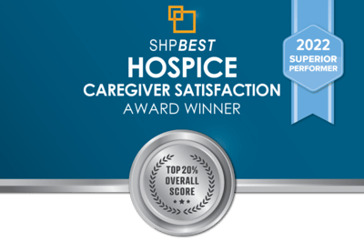 Award logo for caregiver satisfaction